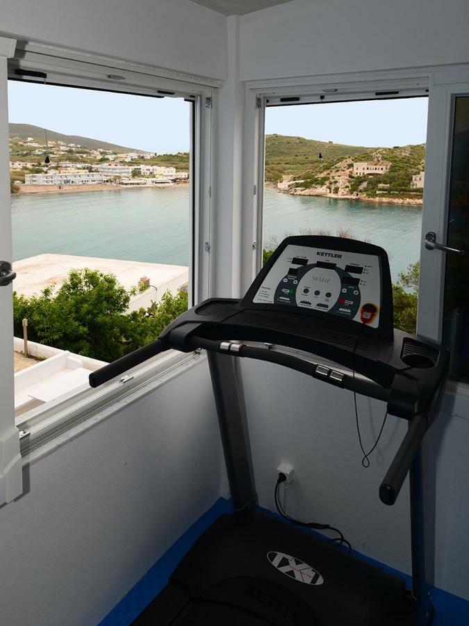 Deck1Syros Premium Apartments Vári Kültér fotó