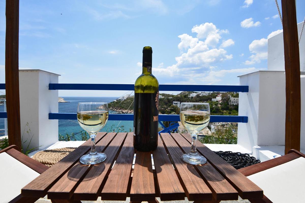 Deck1Syros Premium Apartments Vári Kültér fotó