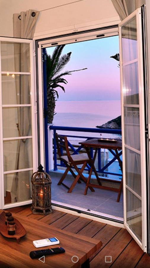 Deck1Syros Premium Apartments Vári Kültér fotó